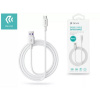 Kábel Devia Shark USB-A na USB typu C, 1,5 m, 5 A, biely