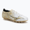 Pánske kopačky Mizuno Alpha Japan AG white/ge gold/black