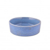 Miska keramická Zig Zag 12cm modrá 0,34l