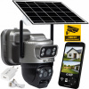 IP WIFI KAMERA BLOW H-384 Solárna Wifi 4MP Otočná s 2 Objektívmi IP66 SMART