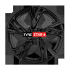 MAM RS5 6,5x16 4x100 ET35 BLACK PAINTED