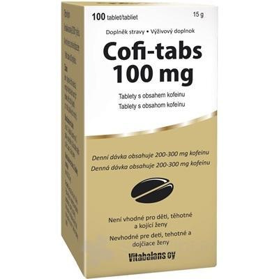 Vitabalans Cofi-tabs tbl 1x100 ks