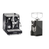 La Pavoni Cellini Classic, black + Eureka Mignon Specialita, CR anthracite