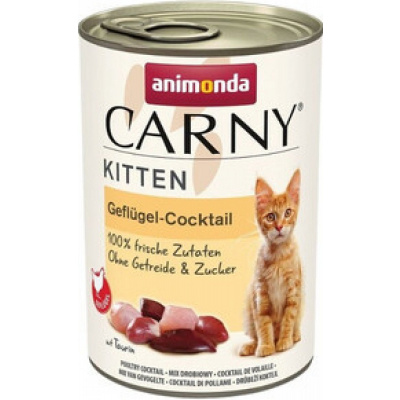 Animonda CARNY® cat Kitten kokteil hydinový 12x 400 g