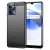 Carbon Case puzdro pre Realme C35 flexibilný silikónový karbónový kryt čierny (Carbon Case puzdro pre Realme C35 flexibilný silikónový karbónový kryt čierny)