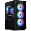 Zalman skriňa I3 Neo / middle tower / ATX / 4x120 ARGB fan / 2xUSB 3.0 / 1xUSB 2.0 / skl. predný panel aj bočnice / čierna