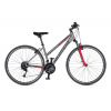 Bicykel Author Integra 2023/24 Matná Strieborná Veľkosť rámu: 17