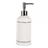 Clayre & Eef Keramický dávkovač na mydlo s pumpičkou Le Bain - Ø 9*20 cm / 350 ml - Clayre & Eef