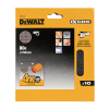 Sieťovina brúsna o150mm P80 suchý zips 10ks D26410/DW443 DEWALT DTM3133