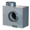 KSA 250-4E - Tichý kovový potrubný radiálny ventilátor, ø248mm, 1500m³/h, 230V, 395W