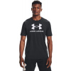 UNDER ARMOUR Tričko Sportstyle Logo Ss - čierne (1329590-001) Veľkosť: XS/Regular