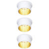 Paulmann 93381 Gil LED vstavané svetlo LED pevne zabudované LED osvetlenie 19.5 W biela (matná), zlatá; 93381