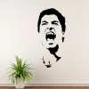 Suárez Díaz futbalista - vinylová samolepka na stenu 80x38cm