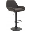 Design-Shop Braga čierna / Tmavo sivá