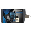 Dermacol Men Agent sprchový gél 3v1 250 ml + balzam po holení 100 ml + čistiaca zlupovacia maska 10 ml + dezodorant v spreji bez obsahu hliníka 150 ml kozmetická sada