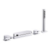 Ravak CHROME CR 025.00 Vaňové napúšťanie, vodopád, na okraj vane + Cleaner Chrome X070073