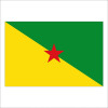 Magnetka vlajka Francúzska Guyana
