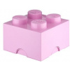 LEGO® úložný box 25 x 25 x 18 cm svetle ružová