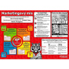 STRATE9Y Marketingový mix v praxi – vzdelávací plagát Formát: Varianta A4 (210 × 297 mm)