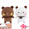 2ks Bubu a Dudu Plyšová Panda medvedíka Kawaii HRAČKA PRE PÁRY NA DARČEK 22CM
