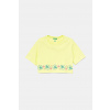 Detské bavlnené tričko United Colors of Benetton zelená farba, 3096C10PC 3096C10PC.G.Seasonal 140