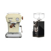 Ascaso Dream PID, Sweet Cream + Eureka Mignon Turbo, CR black