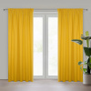Eurofirany Záves 140x270 cm zatemňovací polyesterový horčicový na riasiacu pásku PARISA Design 91