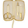 Zwilling Maniküre Pediküre Set 3tlg. mit Nagelschere, Leder