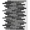 Riegel rohož AMK 241, v moderných antracitových odtieňoch