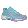 Dámska obuv K-Swiss Hypercourt Supreme HB - white/sapphire/pink - Modrý (37)