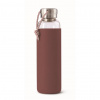 BLACK+BLUM BLACK+BLUM Fľaša na vodu sklenená G-Bottle M004, 600ml, vínová