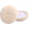 Kotúč leštiaci vlnenný, T240, ⌀190mm, 4ply 100% vlna, suchý zips ⌀150mm EXTOL PREMIUM