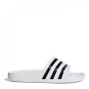 adidas adidas Adilette Aqua Slide Mens White/Black 6 (39)