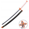 Drevená ornamentálna katana SHINOBU KOCHO Demon Slayer - replika
