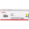 Canon originální toner Cartridge 069 Y žlutý, MF752Cdw, 754Cdw, LBP673Cdw, kapacita 1 900 stran