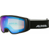ALPINA Lyžiarske okuliare DOUBLE JACK black matt Q-LITE blue