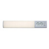 BATH 2E LED podlinkové svietidlo s vypínačom a 2x zásuvkou, 50 cm