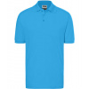 James&Nicholson Unisex polokošele JN070 Aqua XXL