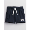 GAP 714516-01 Dětské kraťasy GAP logo french terry Tmavě modrá - 18-24M