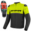 Motocyklová bunda Shima Drift Fluo čierno-žltá, veľkosť 4XL