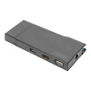 Dokovacia stanica DIGITUS USB Typ A 7-porty, 4K 30Hz, HDMI, VGA, 2x USB (DA-70894)