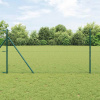 zahrada-XL Plot s stĺpmi Zelená 1.2 x 10 m Ocel potiahnutá PVC 3352642