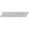 monopole ceramica Španielska dlažba Orinoco Gris Chevron 8×40 cm – drevo, gres