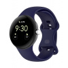 eses Silikónový remienok pre Google Pixel Watch 3, 41 mm, veľkosť S - Tmavo modrý