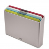 Prkénka se stojanem Folio Icon 60219, Silver / Multicolour / Large (34x24cm) JOSEPH JOSEPH