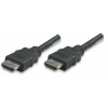 MANHATTAN kabel HDMI s Ethernetem, HEC, ARC, 3D, 4K, stíněný, 15m, Black (323260)