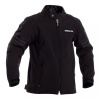Dětská moto bunda RICHA TOULON 2 SOFTSHELL JUNIOR černá - Velikost 140