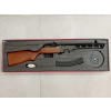 Snow Wolf Airsoftový samopal PPSH-41 EBB, celokov, pravé drevo (SW-09W) - VRÁTEN