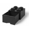 LEGO® úložný box s šuplíkem 25 x 25 x 18 cm černá