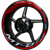 NÁLEPKY NA DISKY A HRANY FOOQS PRE YAMAHA MT 07 MT07